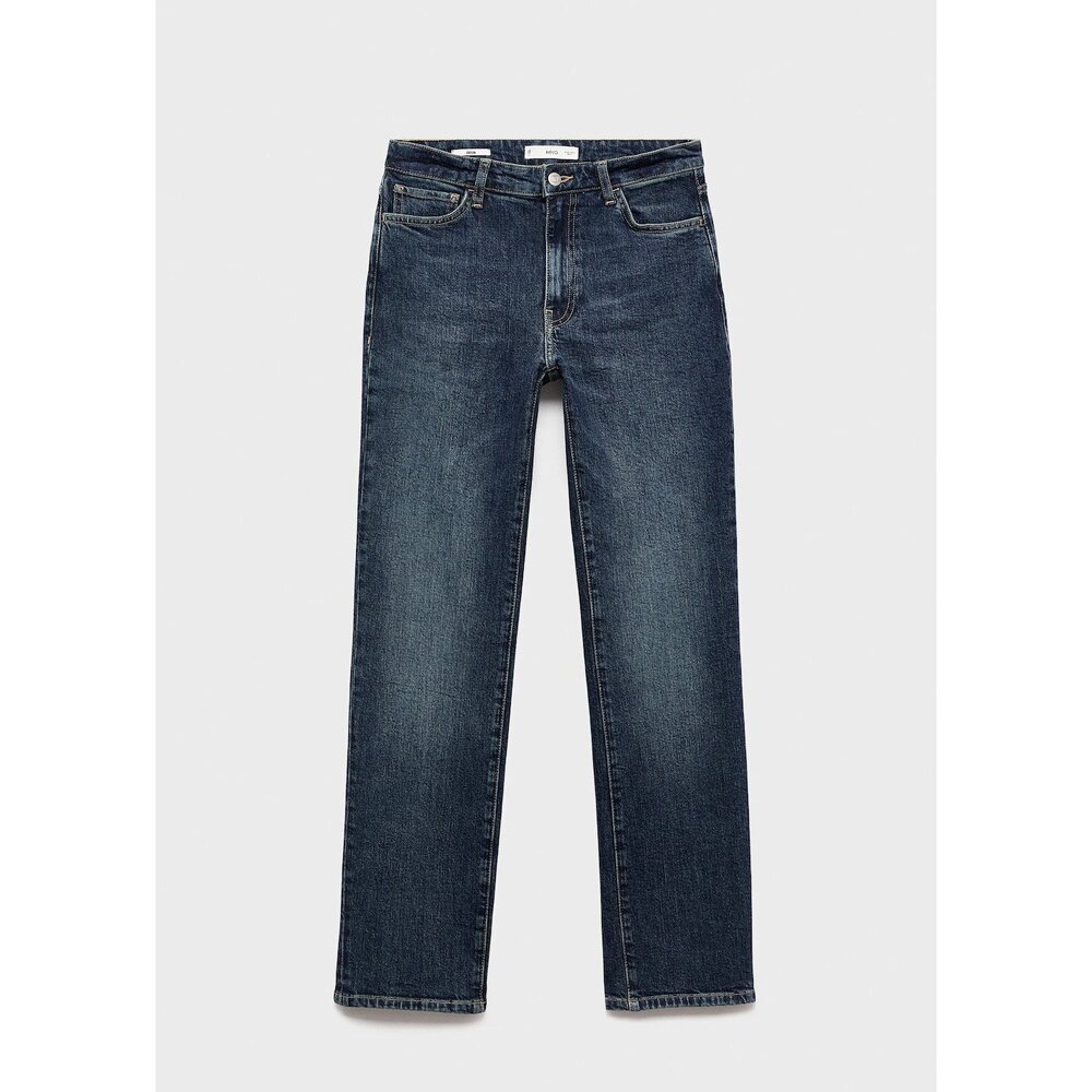 Mid-rise slim-fit jeans